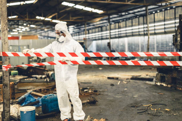 Professional Infectious Disease Decontamination technician working in Kernville, CA
